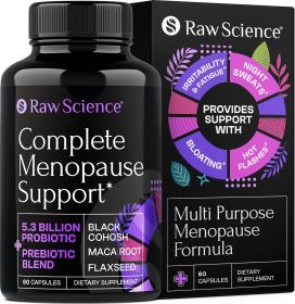 Menopause Supplements for Women Black Cohosh for Menopause Hot Flashes Night Sweats & Hormone Balance with DIM Vitex Dong Quai Red Clover Complet