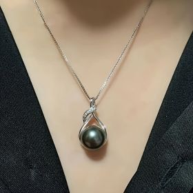 Lxalry Women's Handmade Tahitian-Black Pearl Necklace is the perfect gift for women for birthday, anniversary