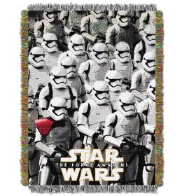 Star Wars Imperial Troops Licensed 48"x 60" Woven Tapestry Throw
