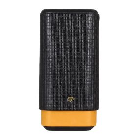 Leather Cigar Case Travel Humidor Holder Portable 3 Tubes Mini Cigar Humidor Box Smoking Gadgets Cigars Accessories