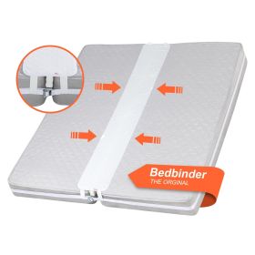 2-in-1 Bed Bridge Twin to King with Attached Sheet - Twin Bed Connector - Split King Gap Filer - Mattress Wedge Gap Filler - Twin to King Bed Con