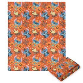 Disney Lilo and Stitch Stitch Tricks Silk Touch Throw Blanket 50x70 Inches