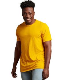 Unisex Essential Performance T-Shirt - BLACK - S (Color: Gold, size: 2XL)