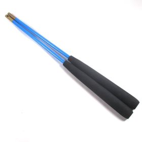 DSJUGGLING Fiberglass Diablo Sticks, Chinese Yoyo Diabolo Handsticks with Pro Slide diabolo String Set (Color: Blue, size: 18"(45cm))