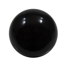 80mm Clear Acrylic Contact Juggling Ball for Beginners & single ball tricks - 3.15" (Color: black)