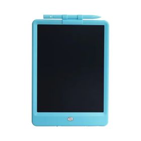 Children's Drawing Board LCD Drawing Tablet Learning Cartoon Painting Board Erasable Educational Handwriting Boards Educational Travel Toys (Color: Blue)