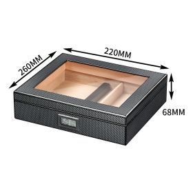 GALINER Cigar Portable Humidors Puro Cedar Wood Case Smoking Accessories Humidifier Cigar Hygrometer For Charuto Box Travel (Color: HC-113T)