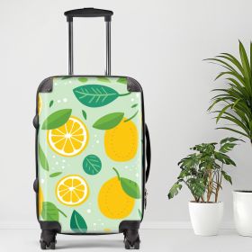 Lemons Luggage, 20/24/28 Inch Luggage, Carry-On, Custom Luggage, Luggage Set, Suitcase, Travel, Vacation, Cabin Suitcase, Custom Suitcase (size: 28"" Large)